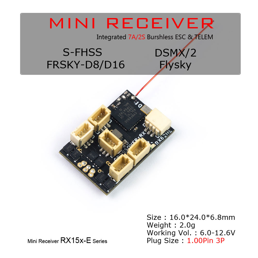 Brushless Motor Thrust Test Stand - DW Hobby RX15X-E Serie Mini Micro