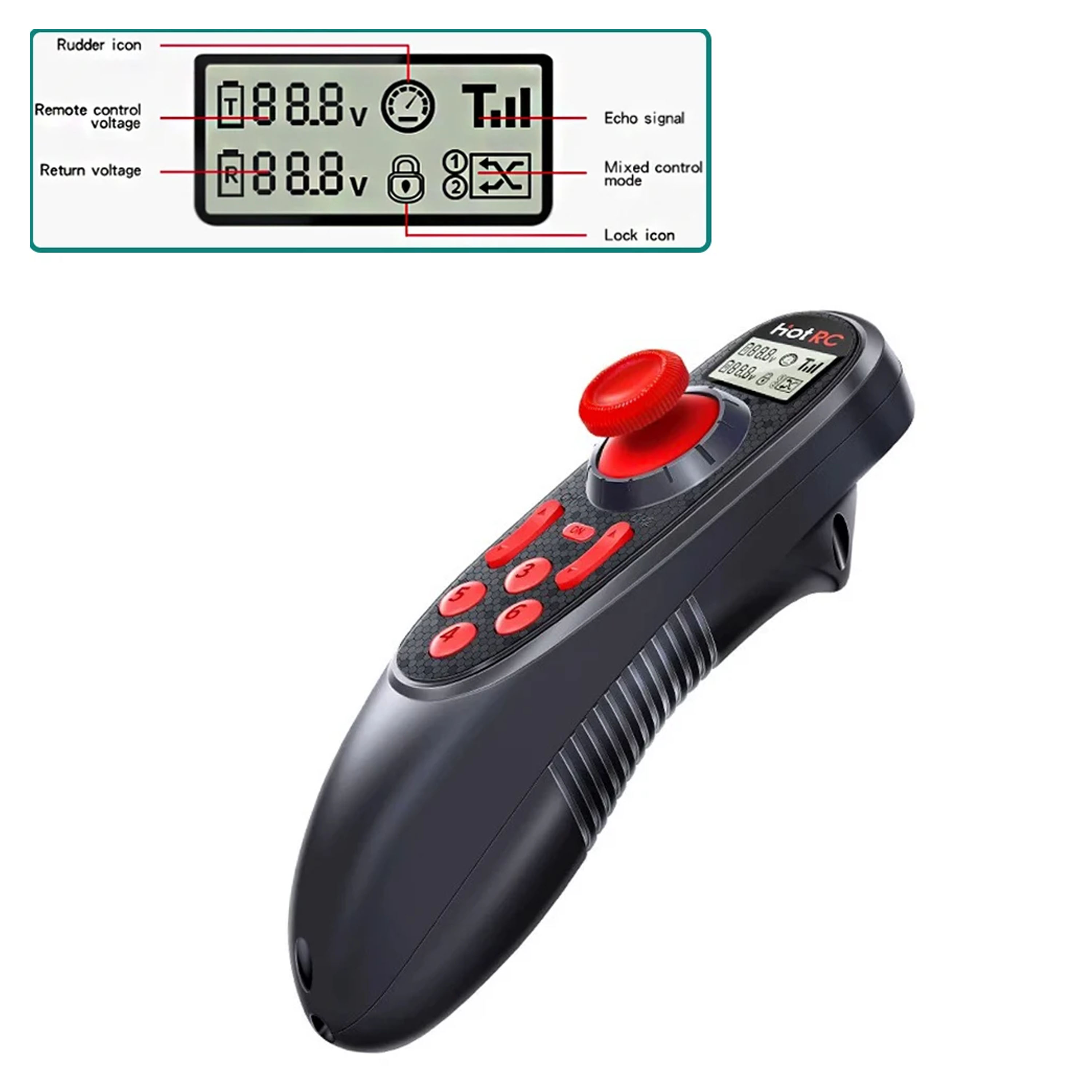 HOTRC DS-600 DS600 6-Kanal 2,4 – Brushless Motor Thrust Test Stand Bewertung und Preis
